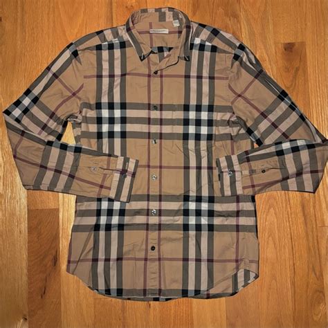 Burberry Somerton Vintage Check Casual Long Sleeve Shirt